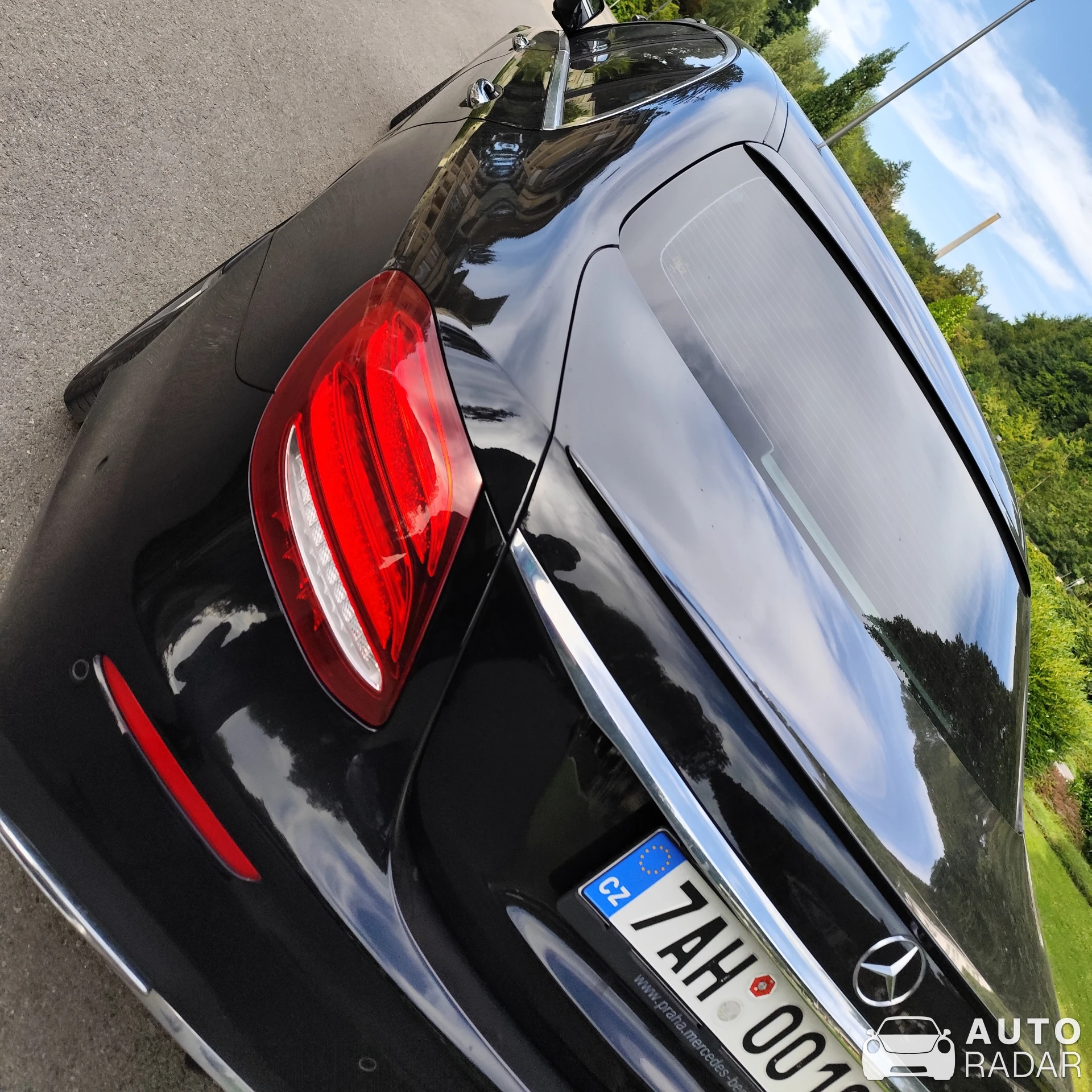 Mercedes-Benz C-Klasse W203 spotted in Luhačovice