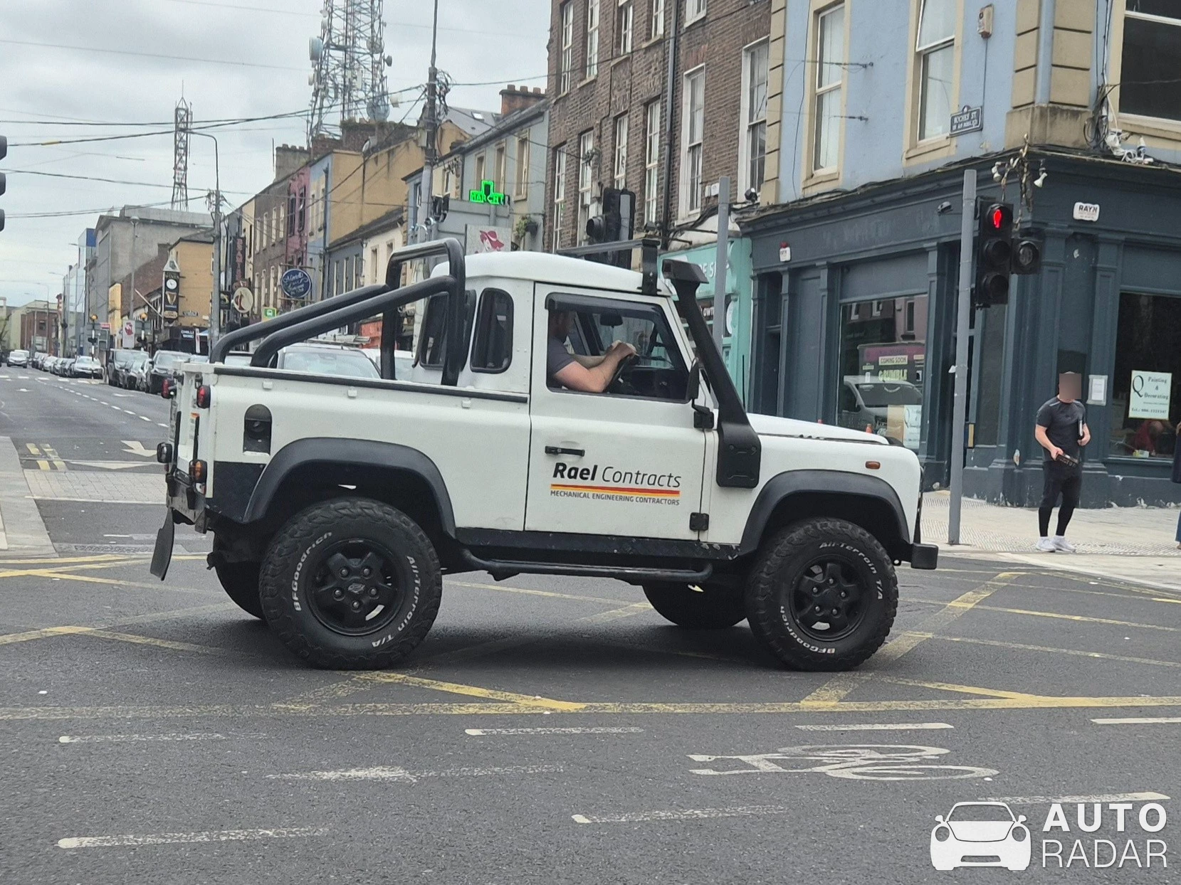 Land Rover Defender 90 Kahn Adventure Edition spotted in Limerick