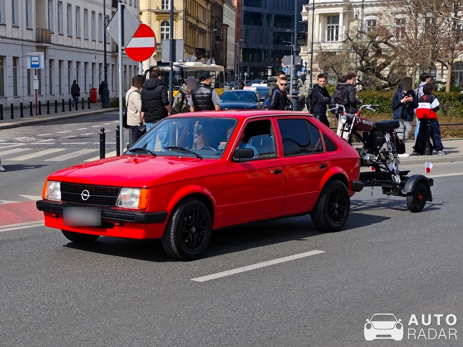 Opel Kadett D spotted in Warszawa