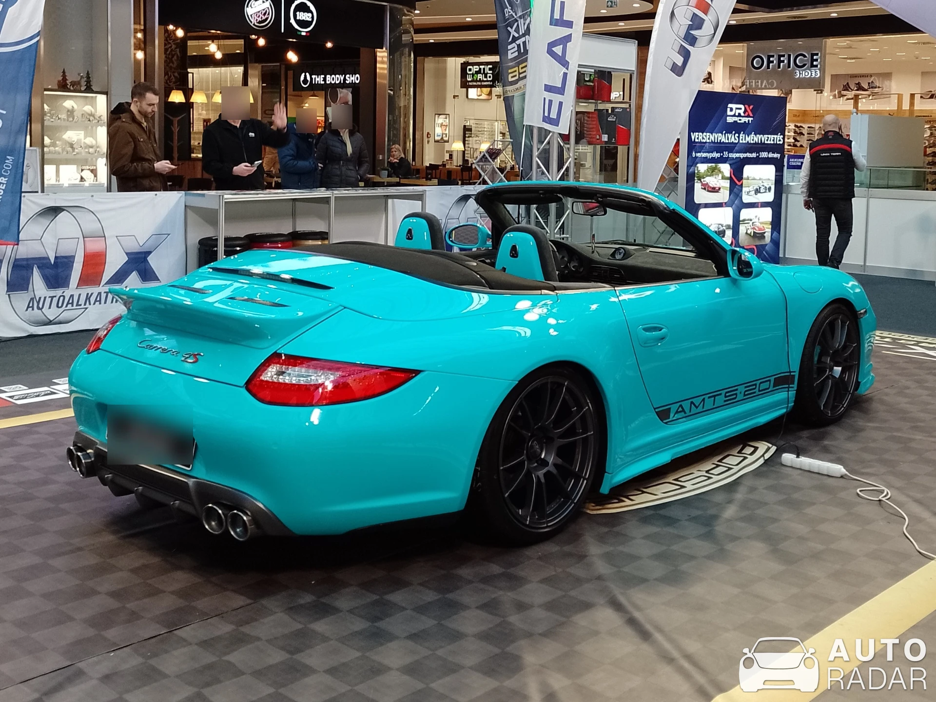 Porsche 997 Carrera 4S spotted in Budapest, Hungary