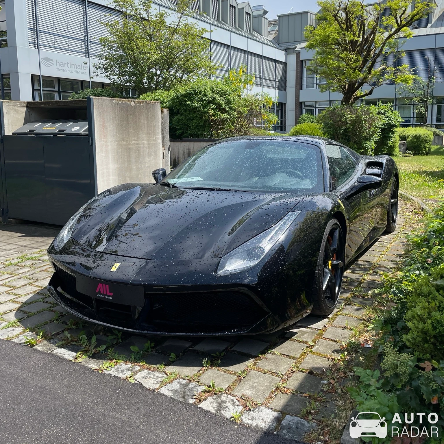 Ferrari 488 GTB spotted in Wolfratshausen