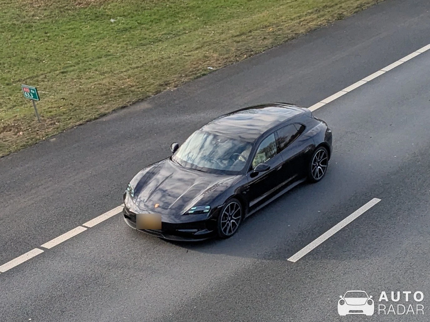 Porsche Taycan Turbo spotted in Enschede, Netherlands
