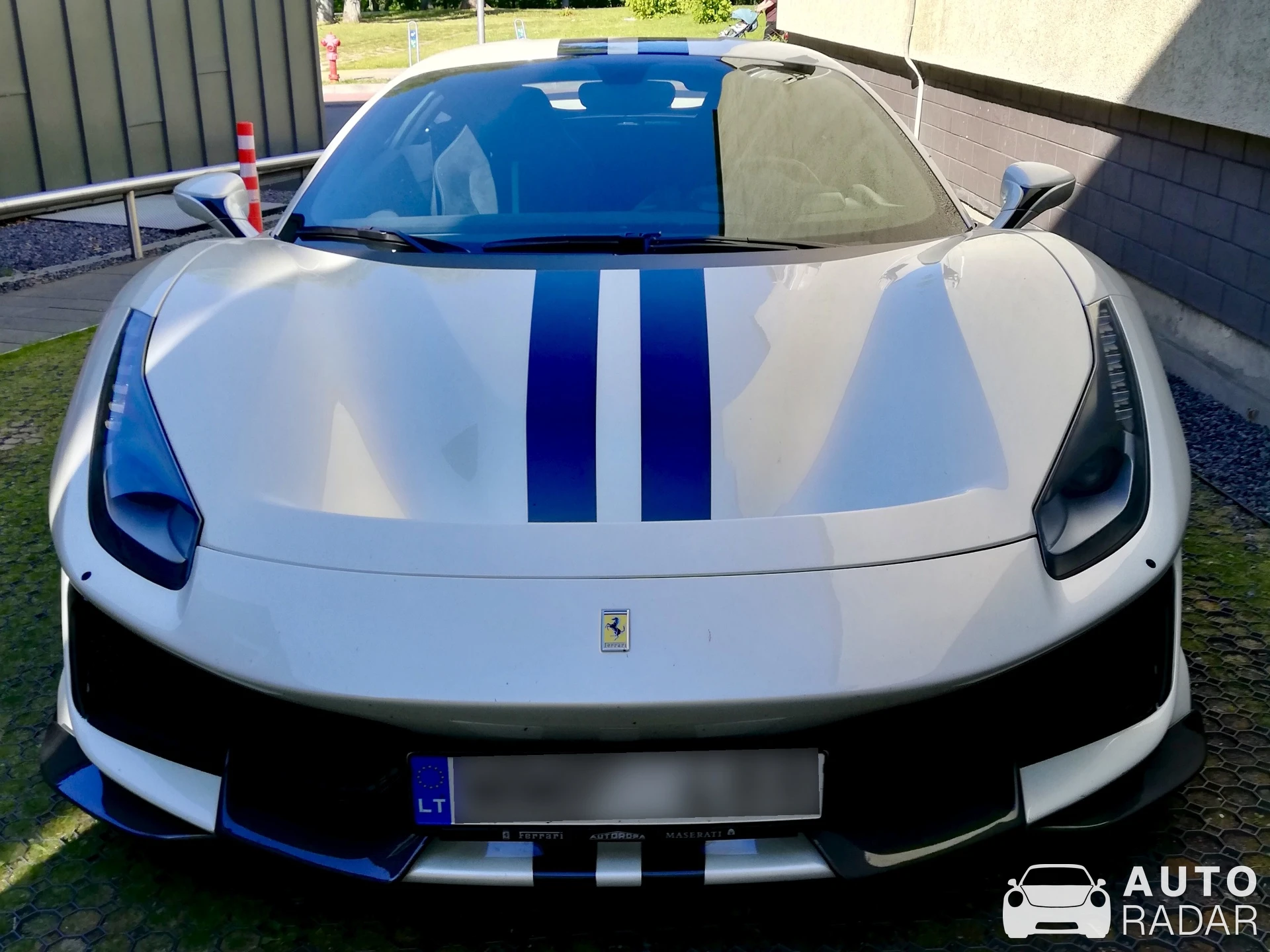 Ferrari 488 Pista spotted in Druskininkai