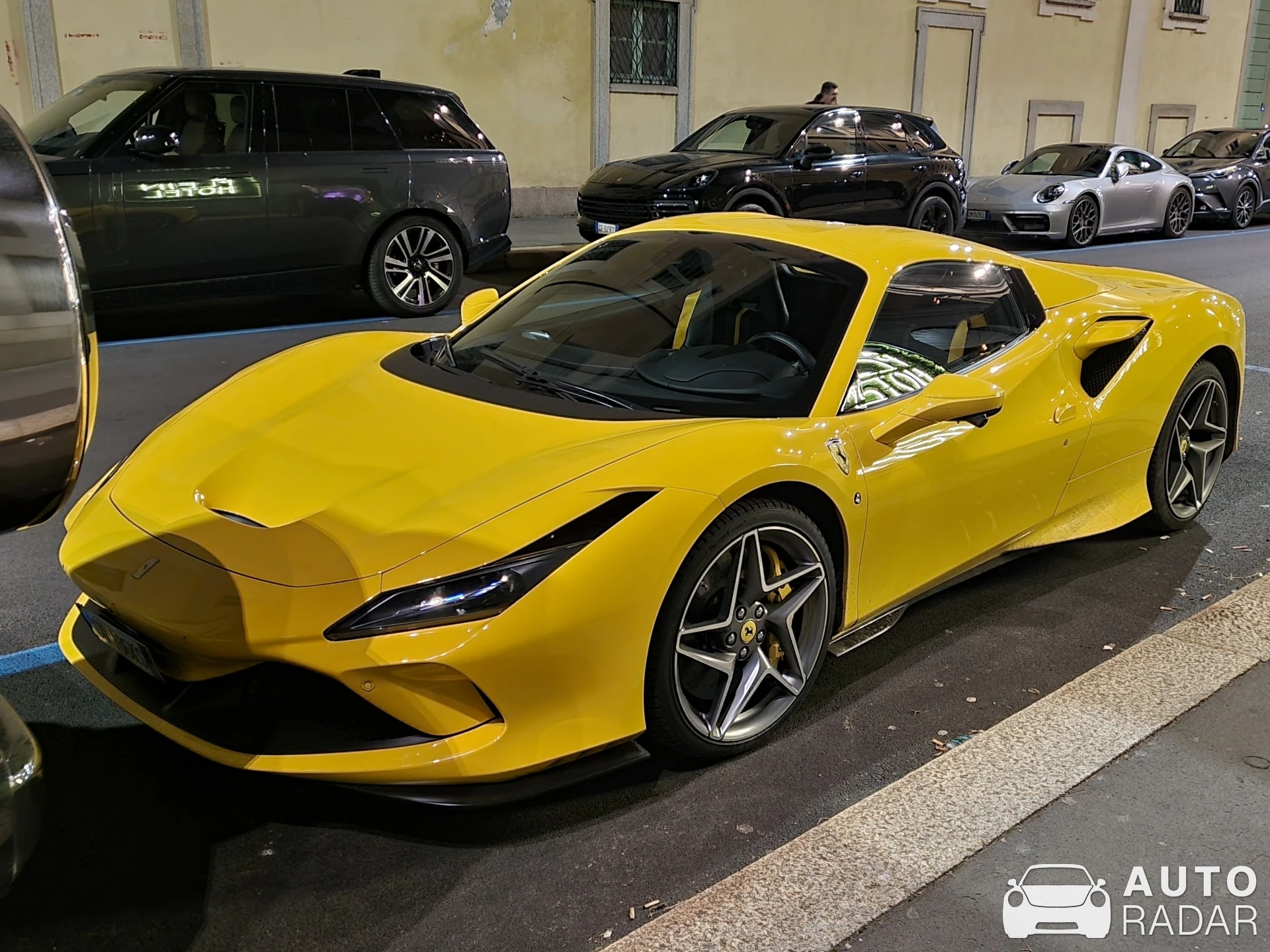 Ferrari F8 Spider spotted in Milano, Italia