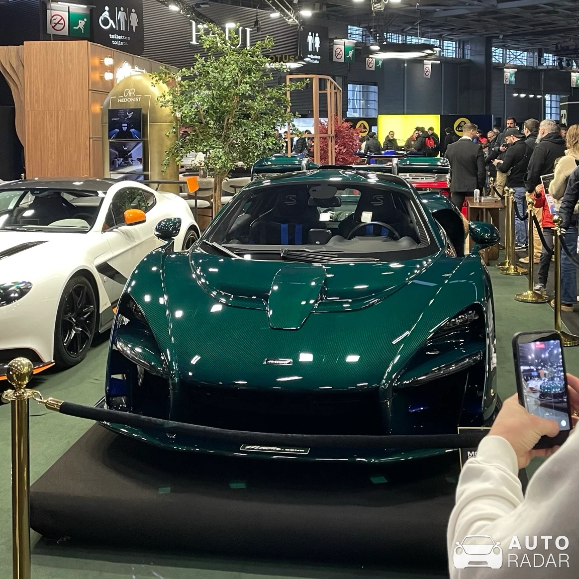 McLaren Senna spotted in Paris, France