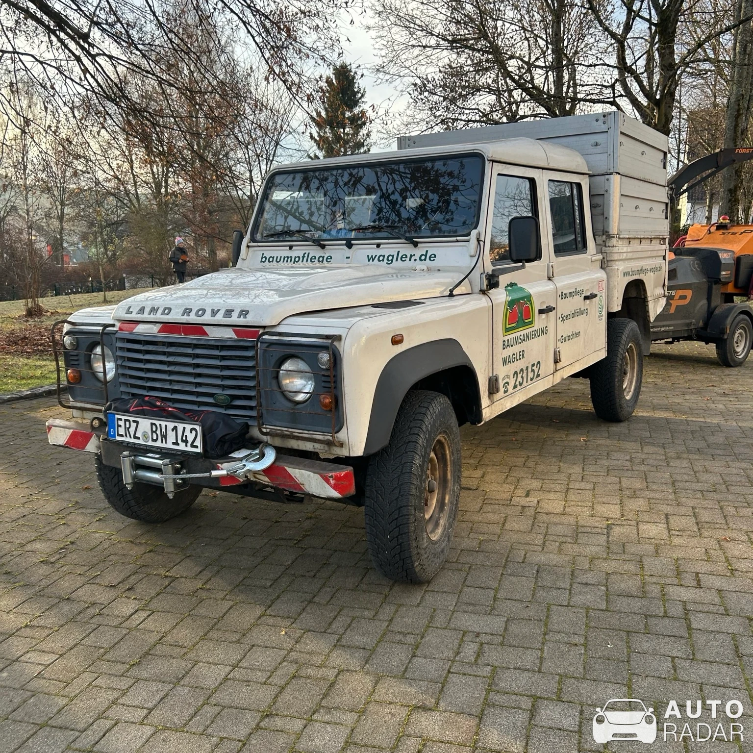 Land Rover Rover Defender 70 spotted in Zwönitz