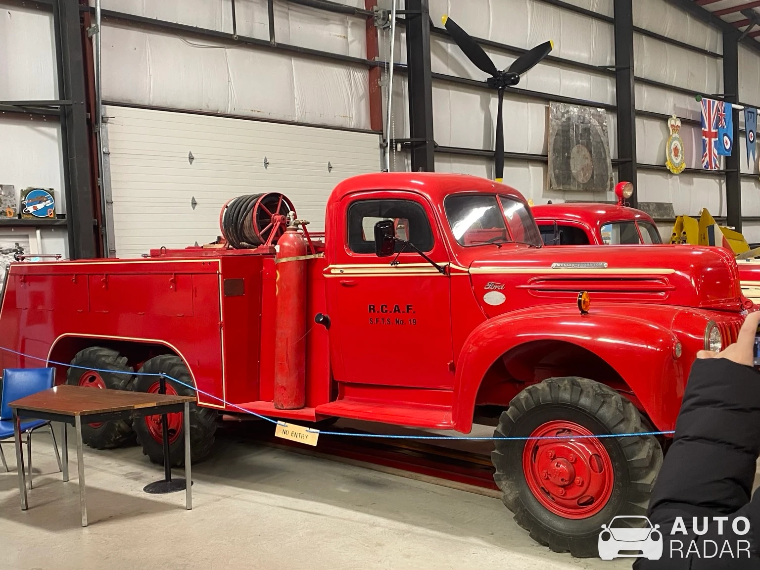 Ford Marmon-Herrington F-60H 6×6 RCAF Crash Tender spotted in Nanton, Canada