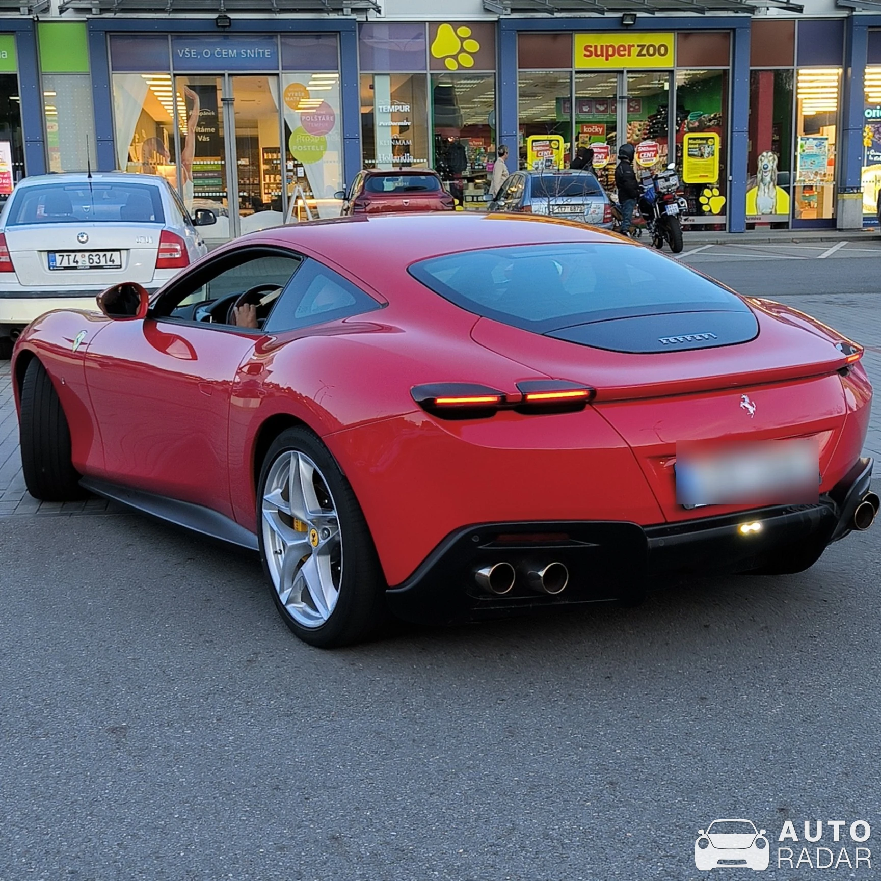 Ferrari Roma spotted in Karviná, Czechia