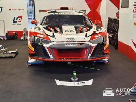 Audi R8 LMS GT3 Evo spotted in Granollers, Spain