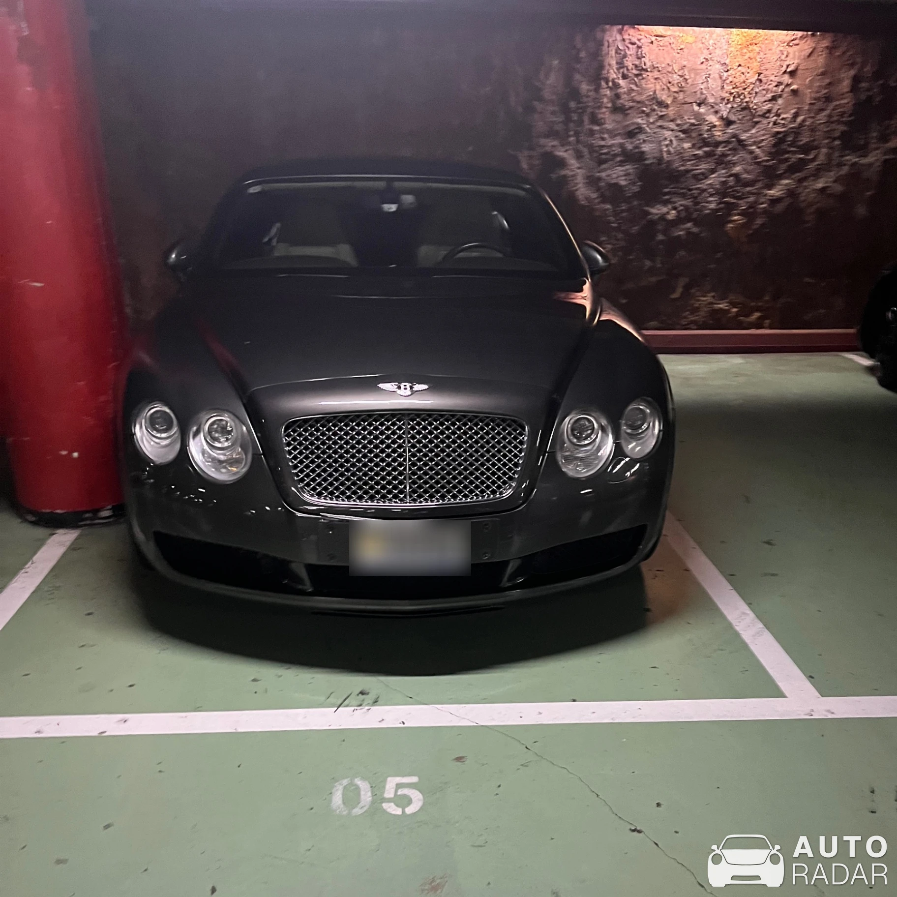 Bentley Continental GT spotted in Barcelona, Spain
