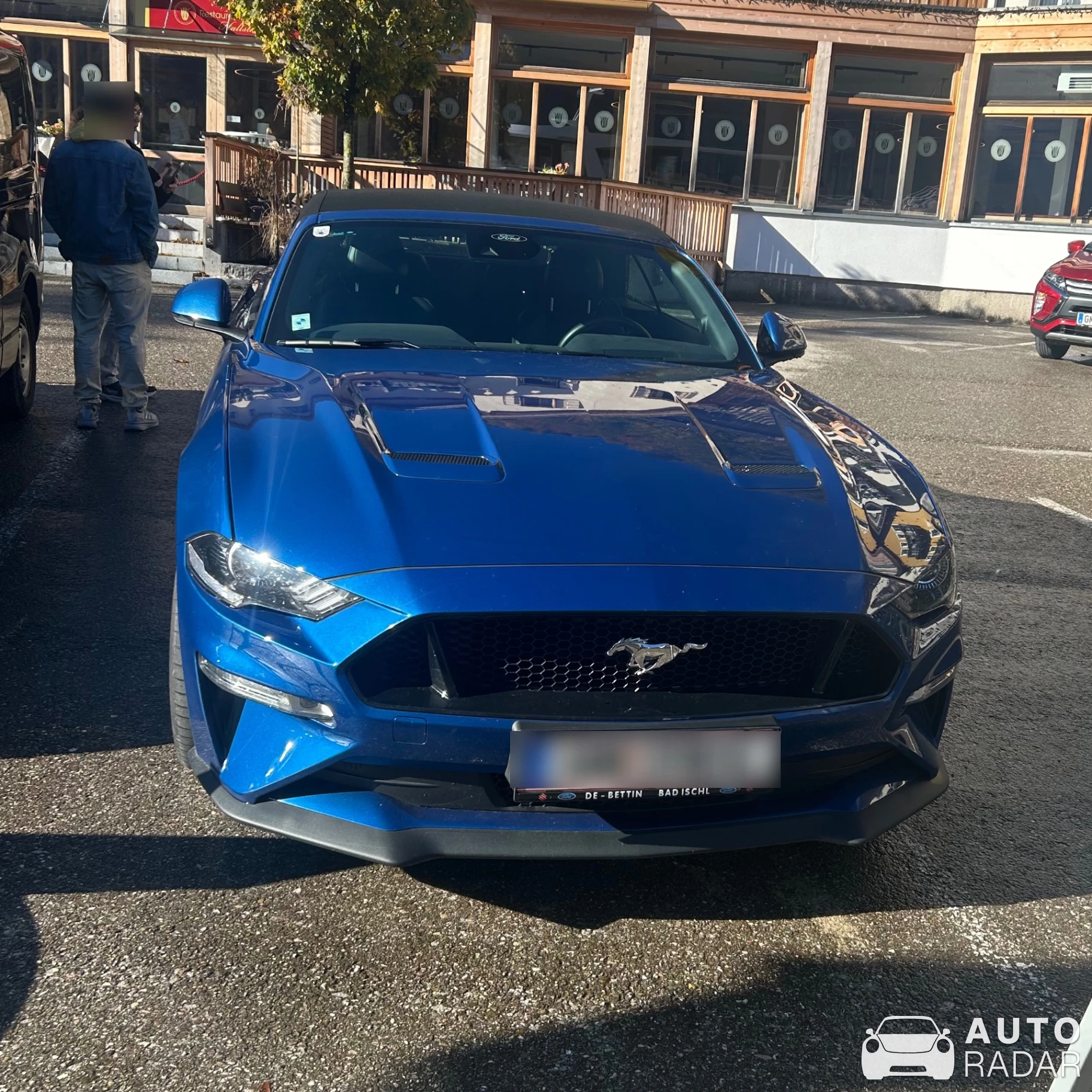 Ford Mustang GT Convertible spotted in Hallstatt, Österreich