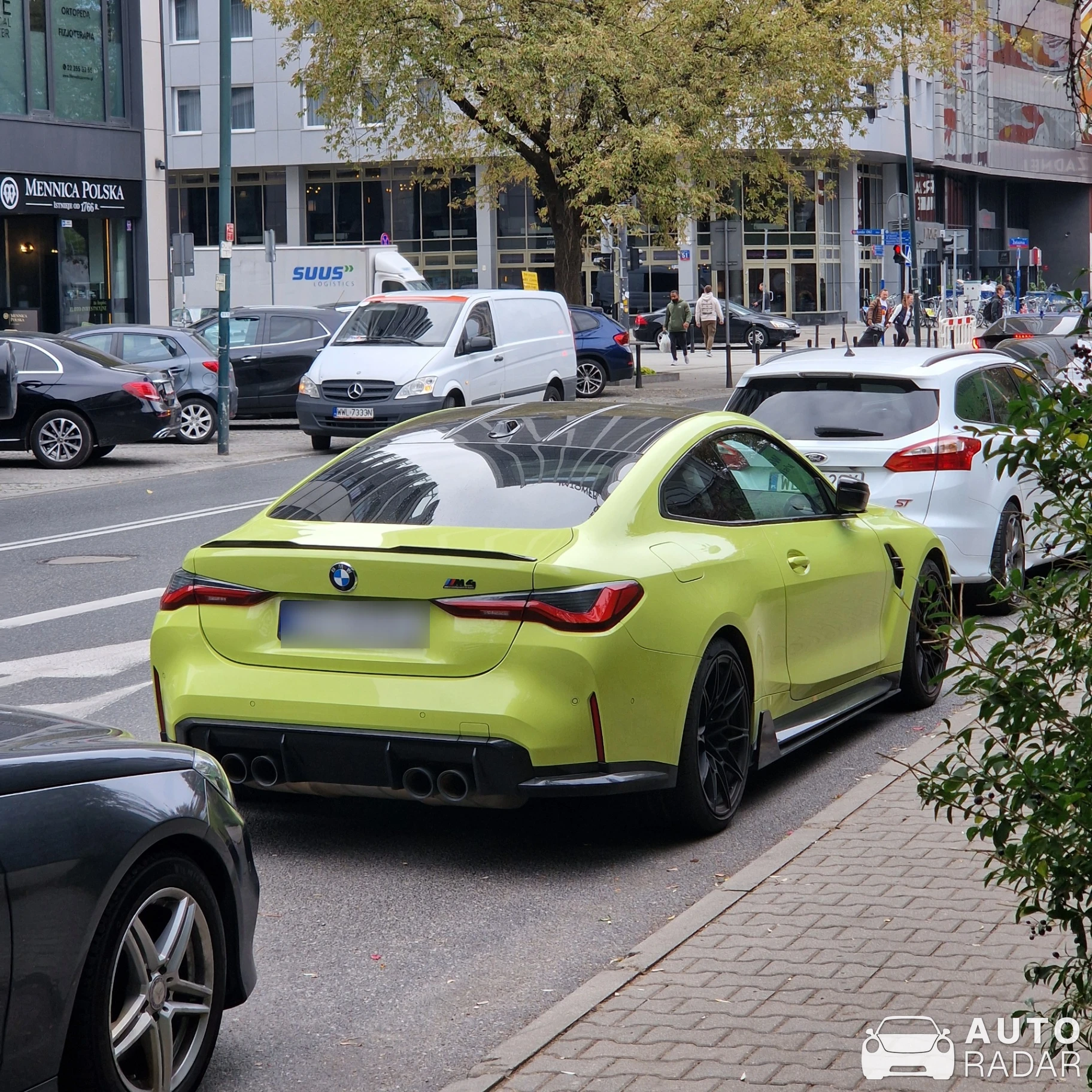BMW M4 G82 Coupé Competition spotted in Warszawa, Poland