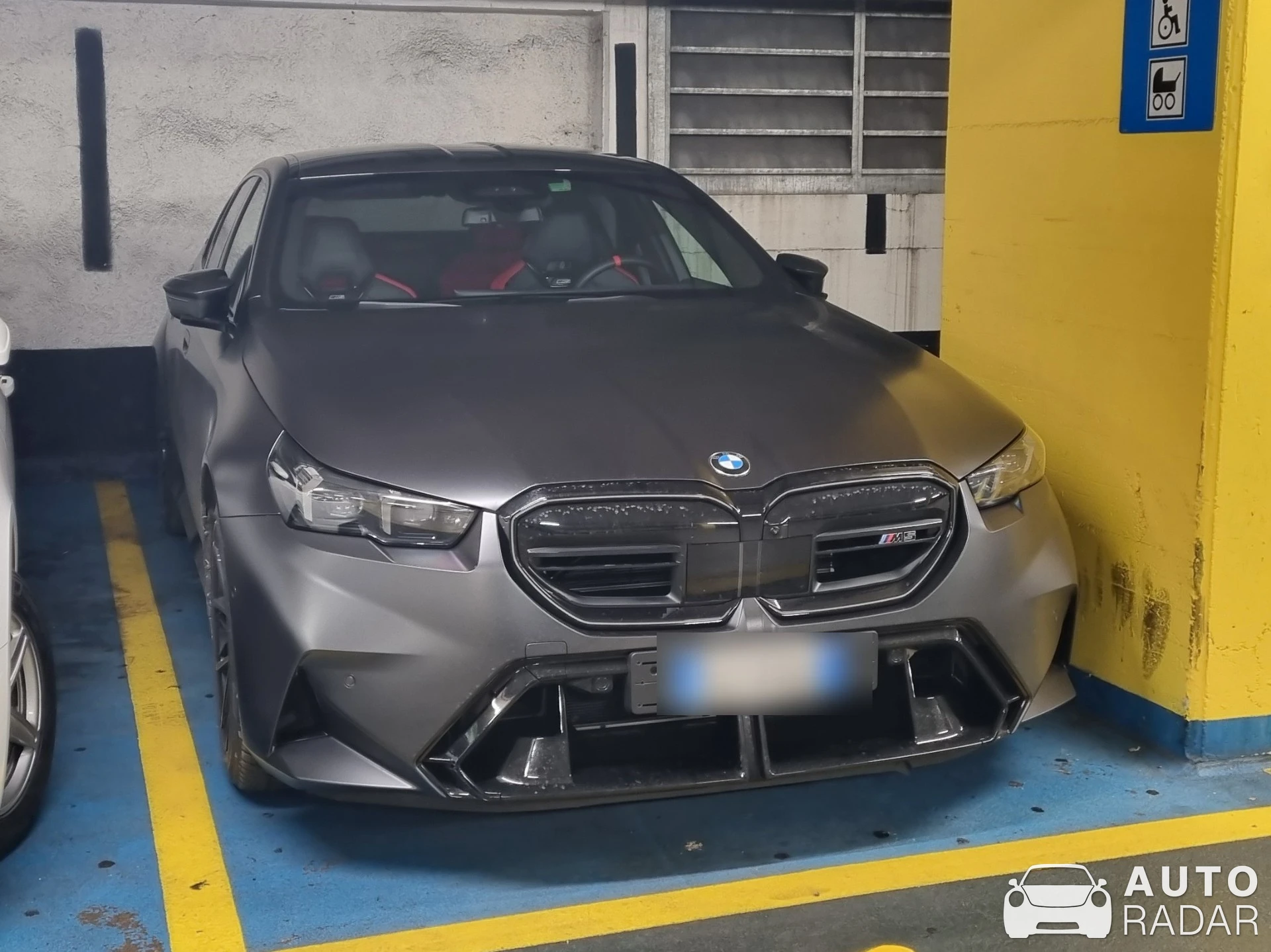 BMW M5 G90 spotted in Milano, Italia