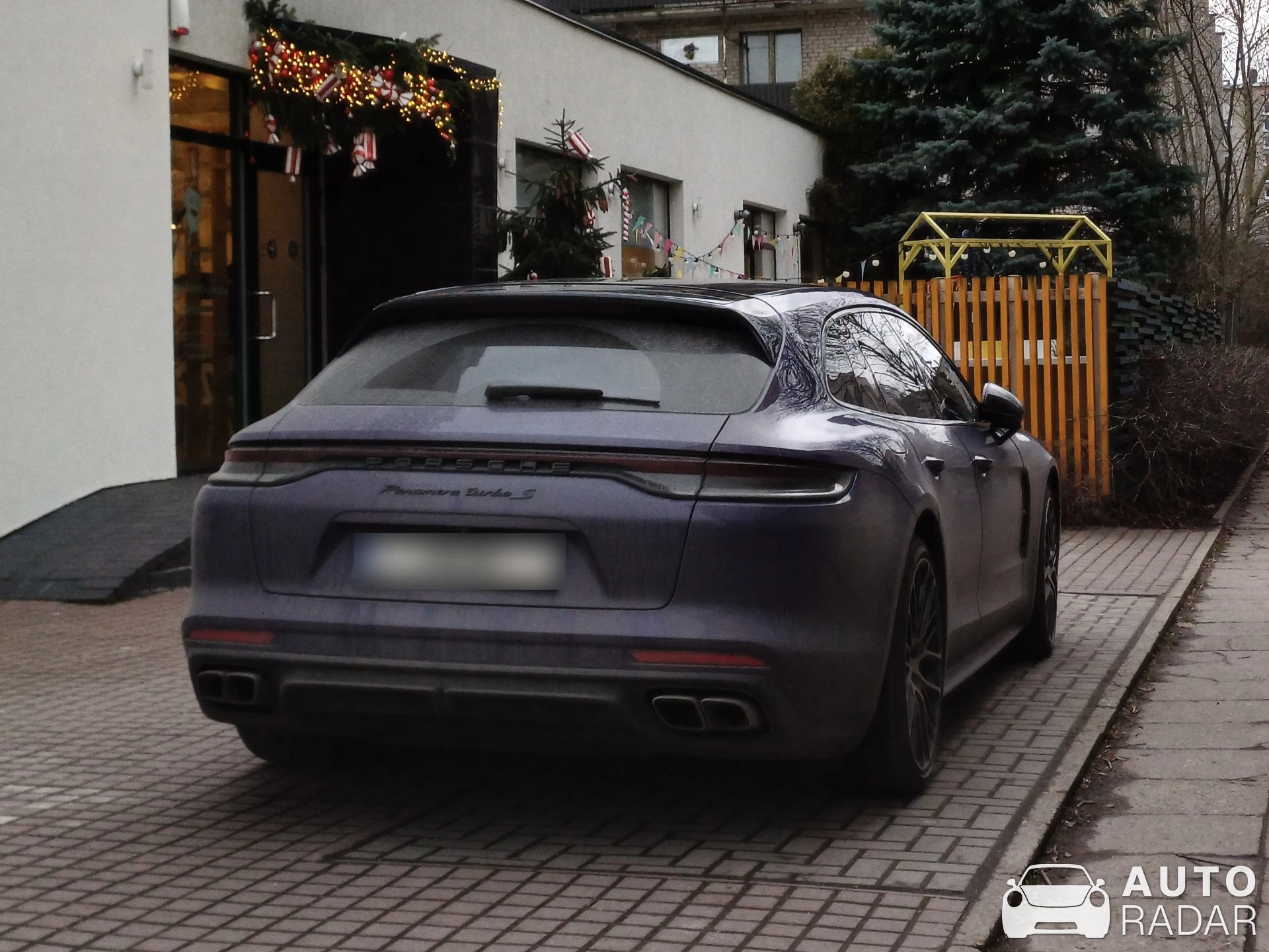 Porsche 971 Panamera Turbo Sport Turismo spotted in Kaunas, Lithuania