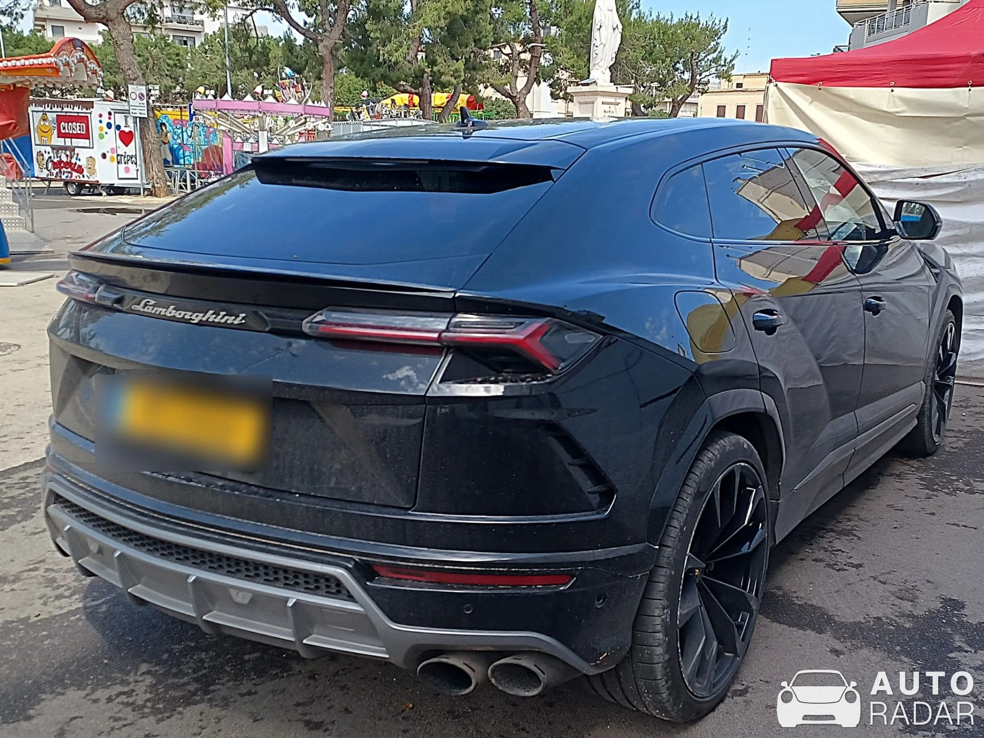 Lamborghini Urus spotted in Turi, Italy