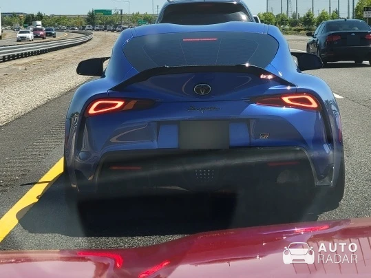 Toyota GR Supra A90 spotted in Rocklin