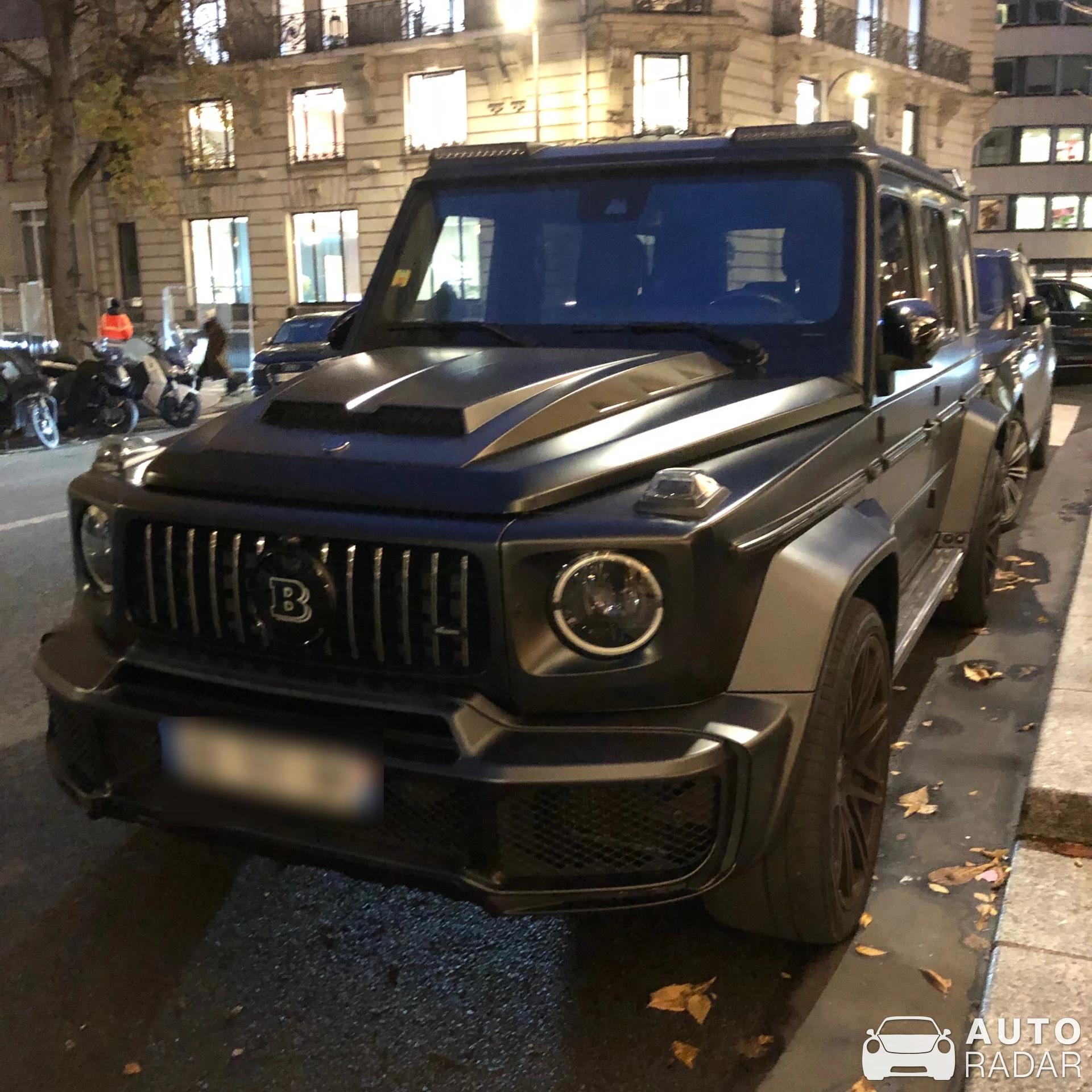 Mercedes-AMG Brabus G 63 2016 spotted in Paris, France