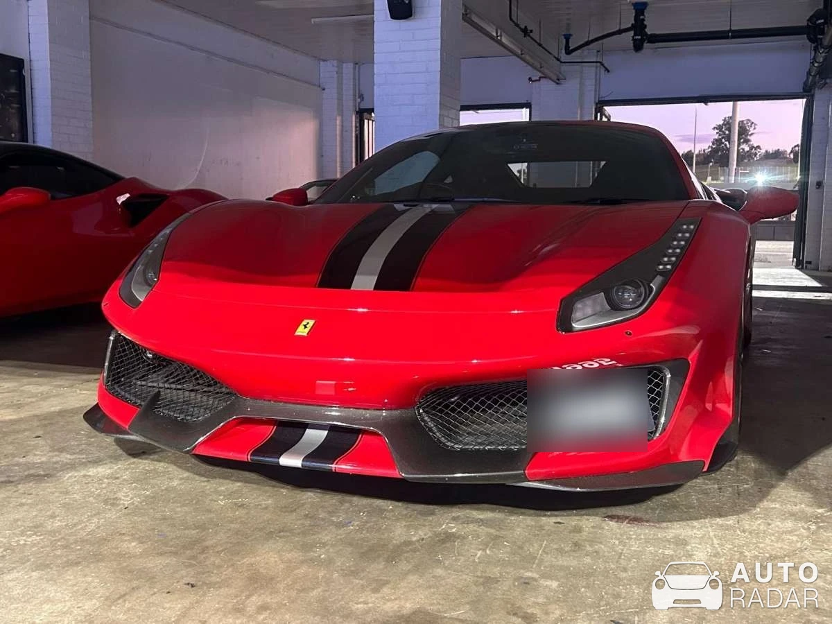 Ferrari 488 Pista Spider spotted in Brisbane City, Australia