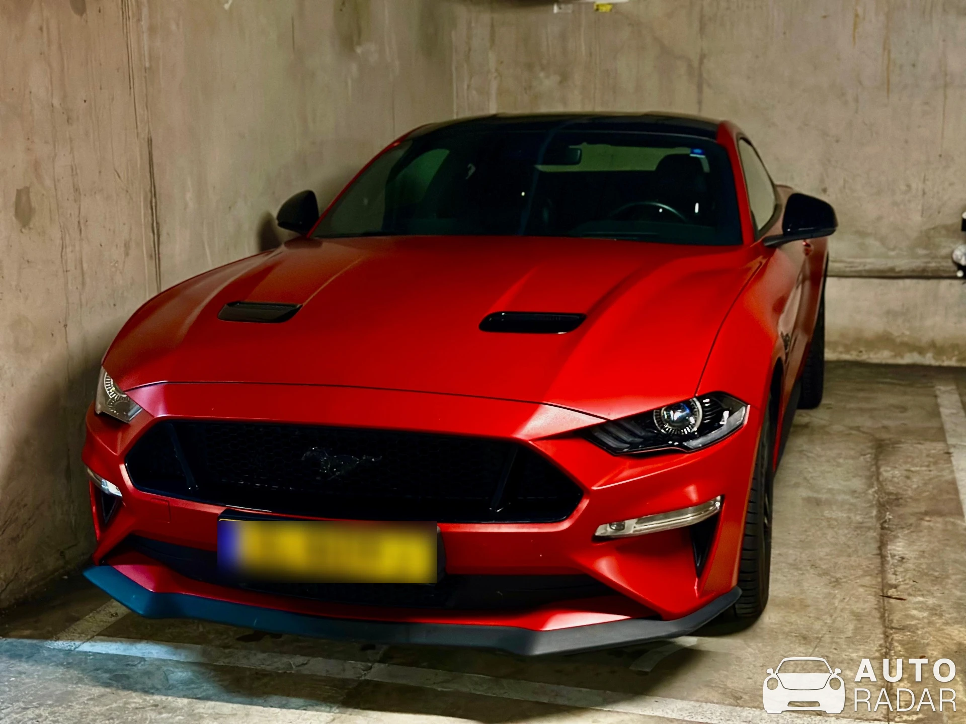 Ford Mustang55 S550 spotted in Rotterdam