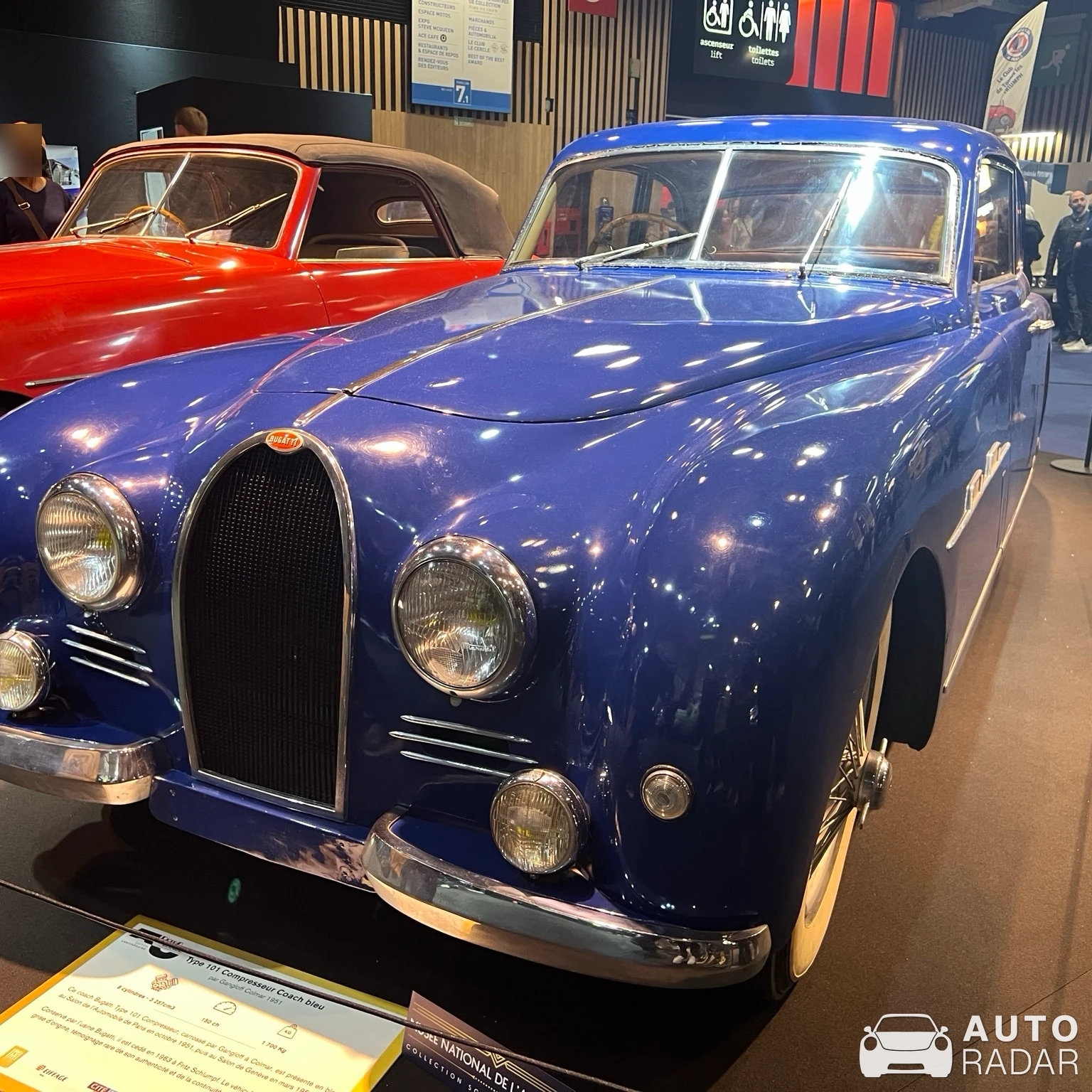 Bugatti Type 101 C Antem Coupe spotted in Paris