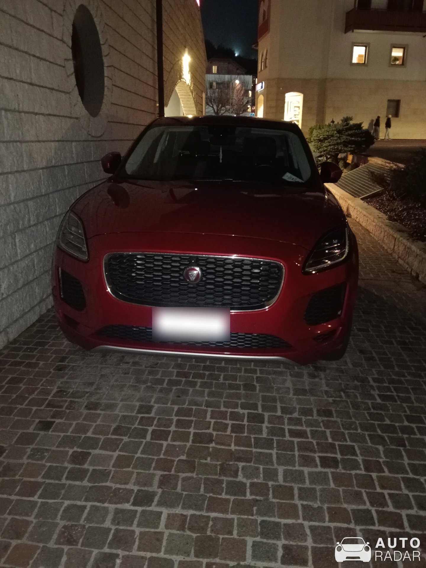 Jaguar E-PACE spotted in Andalo, Italia