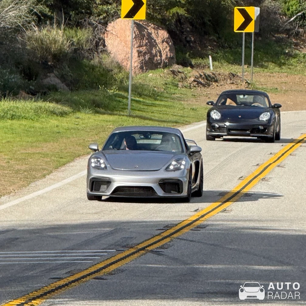Porsche 718 Cayman GT4 spotted in Malibu, United States