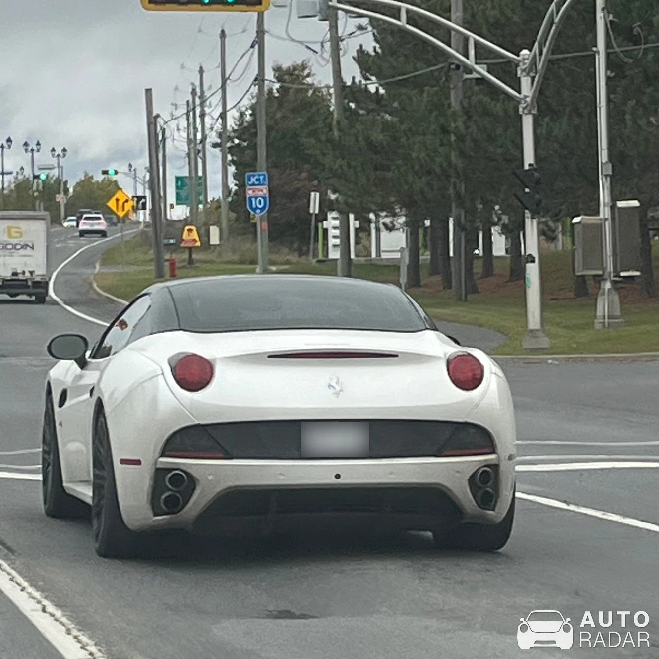 Ferrari California spotted in Bromont, Canada