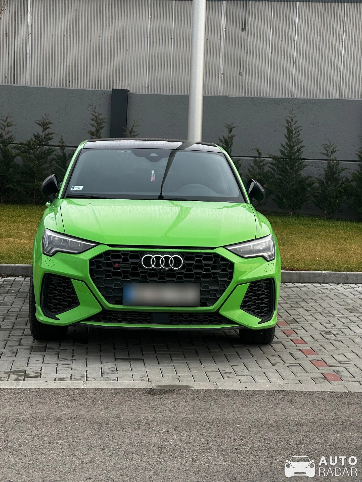 Audi RS Q3 spotted in Székesfehérvár