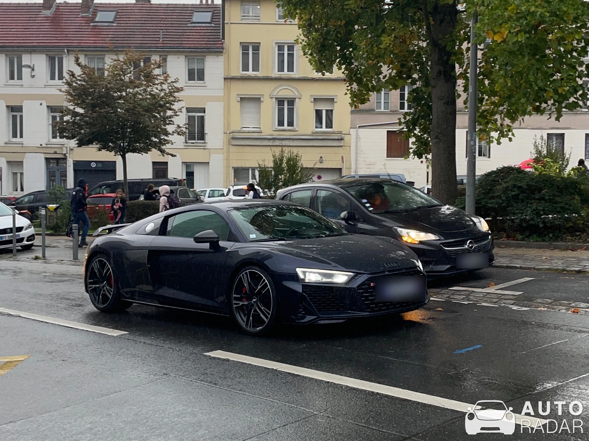Audi R8 V10 spotted in Rouen, France