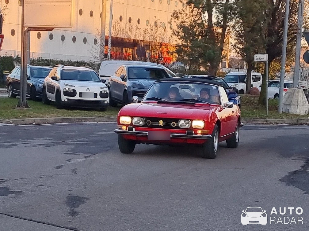 Peugeot 504 Cabriolet spotted in Rho