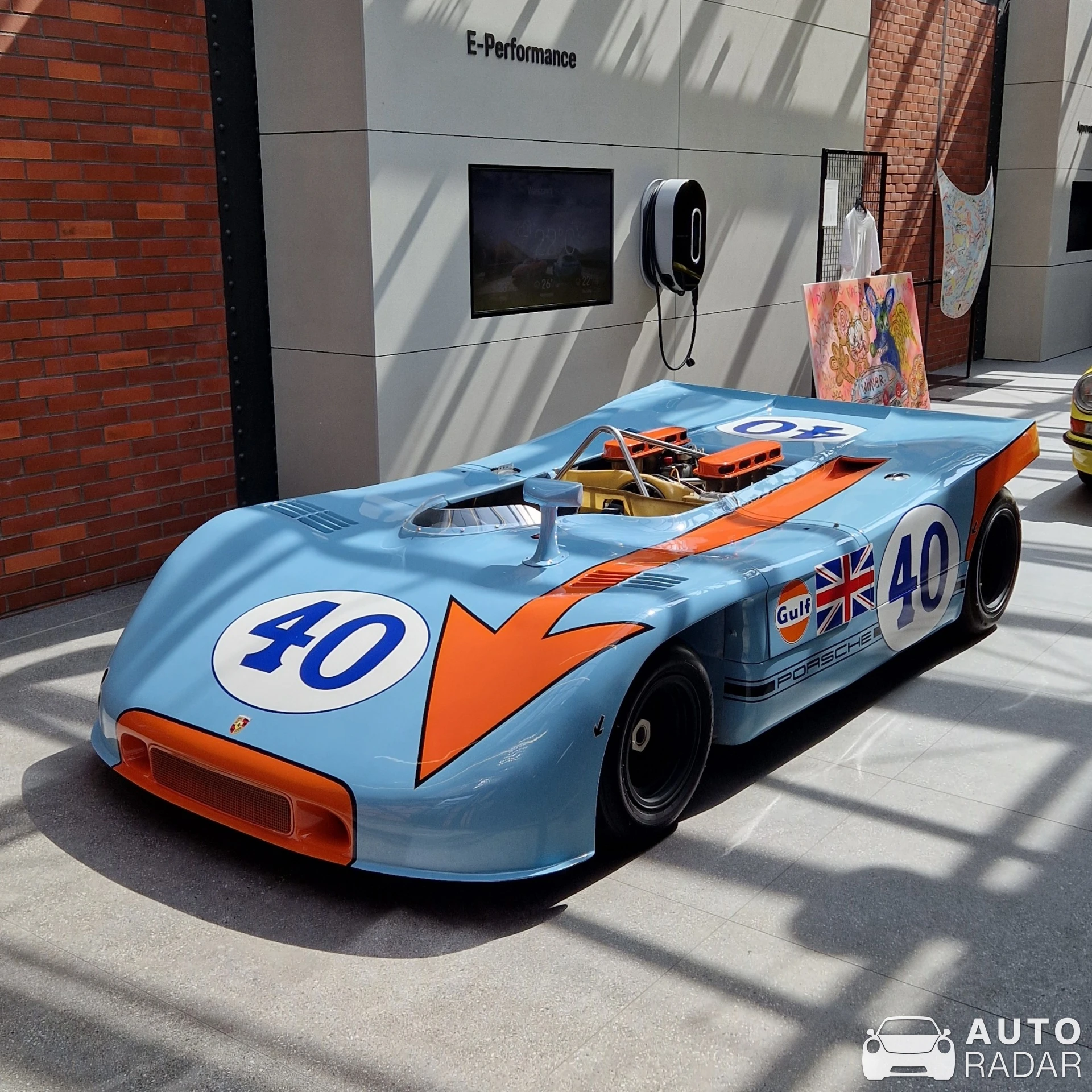 Porsche 908/03 Spyder spotted in Warszawa