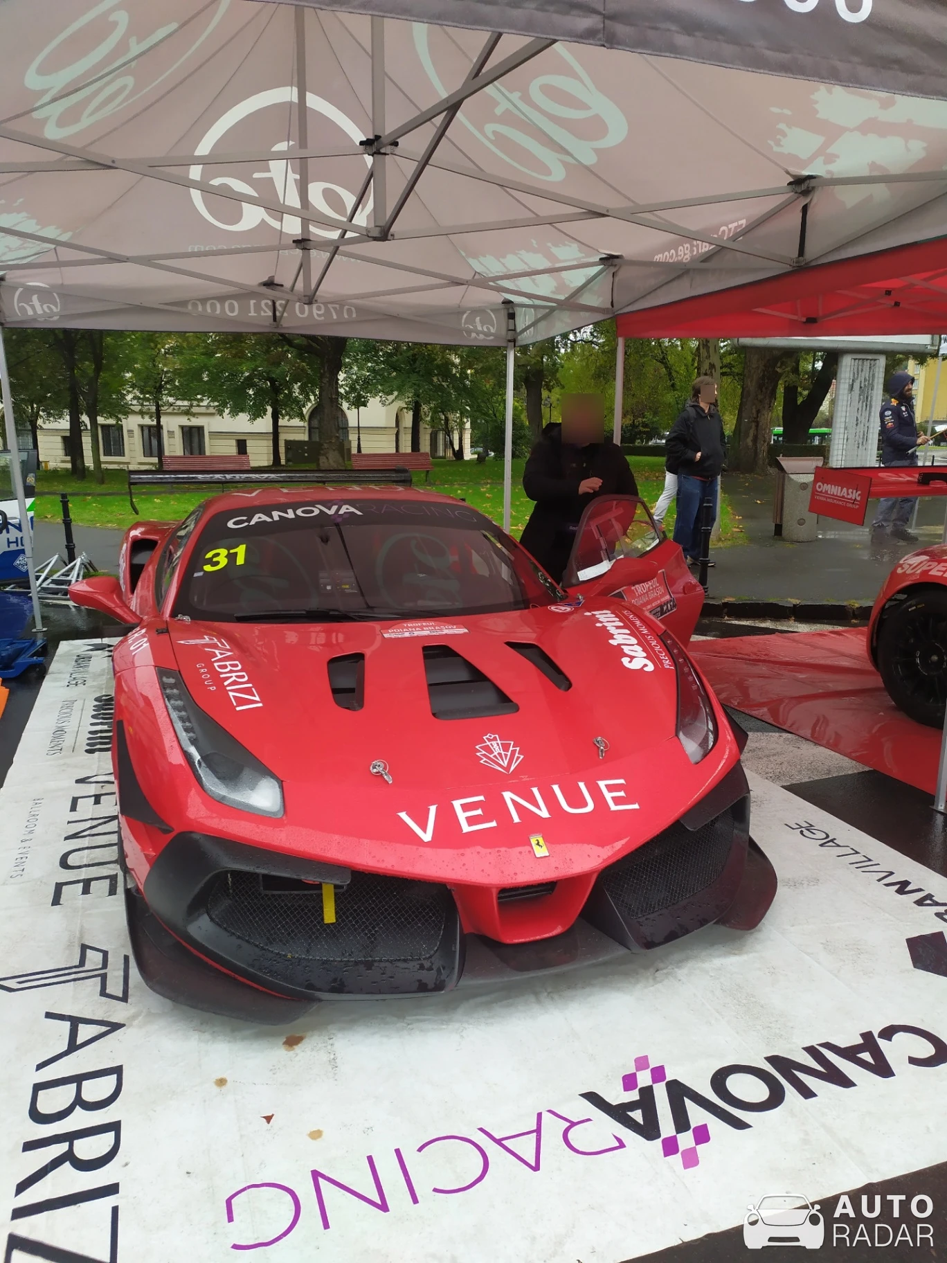Ferrari 488 GT3 Evo 2020 spotted in Brașov, Romania