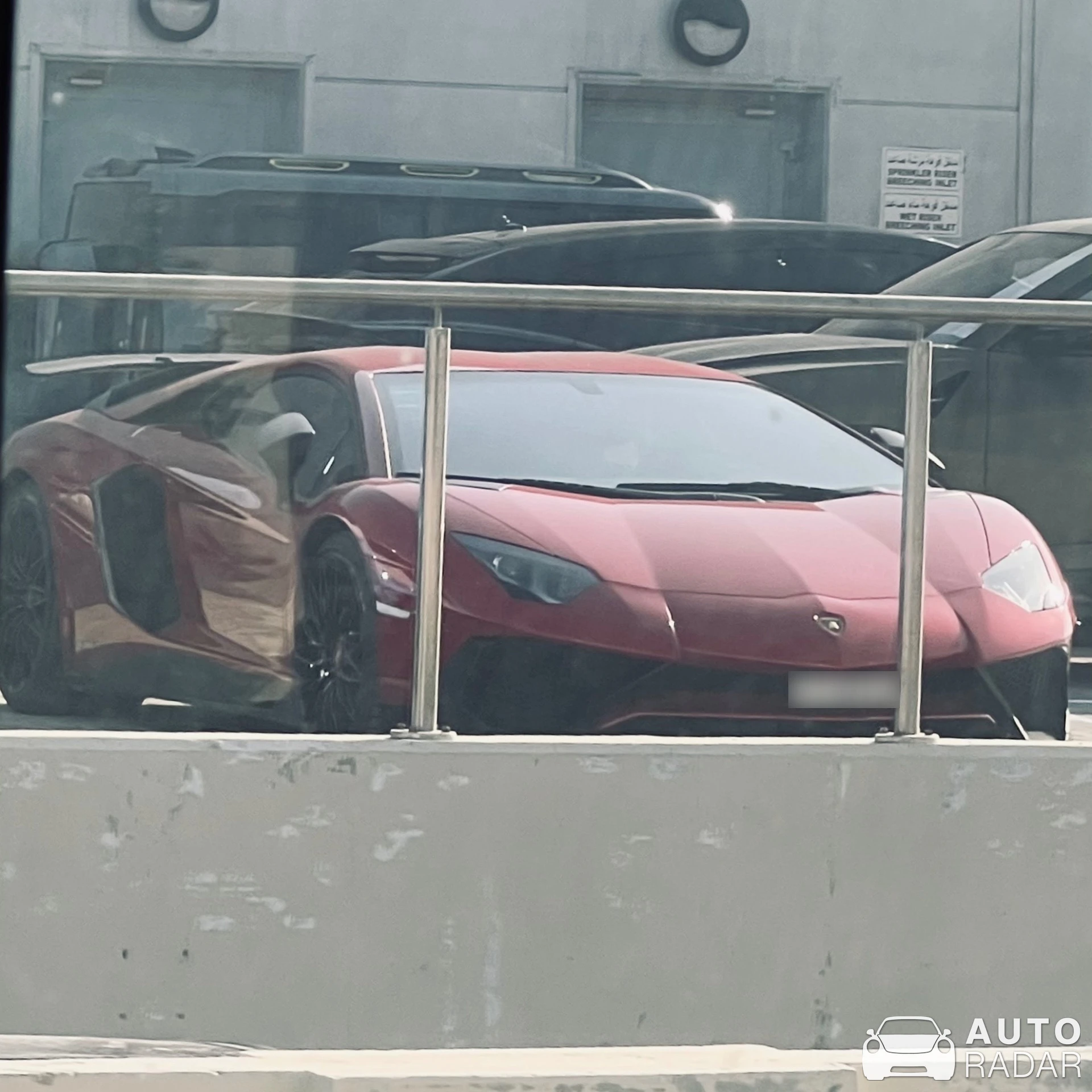 Lamborghini Aventador LP750-4 SuperVeloce spotted in Abu Dhabi, United Arab Emirates