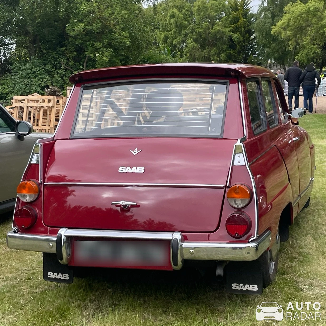 Saab 95 spotted in Pinchbeck