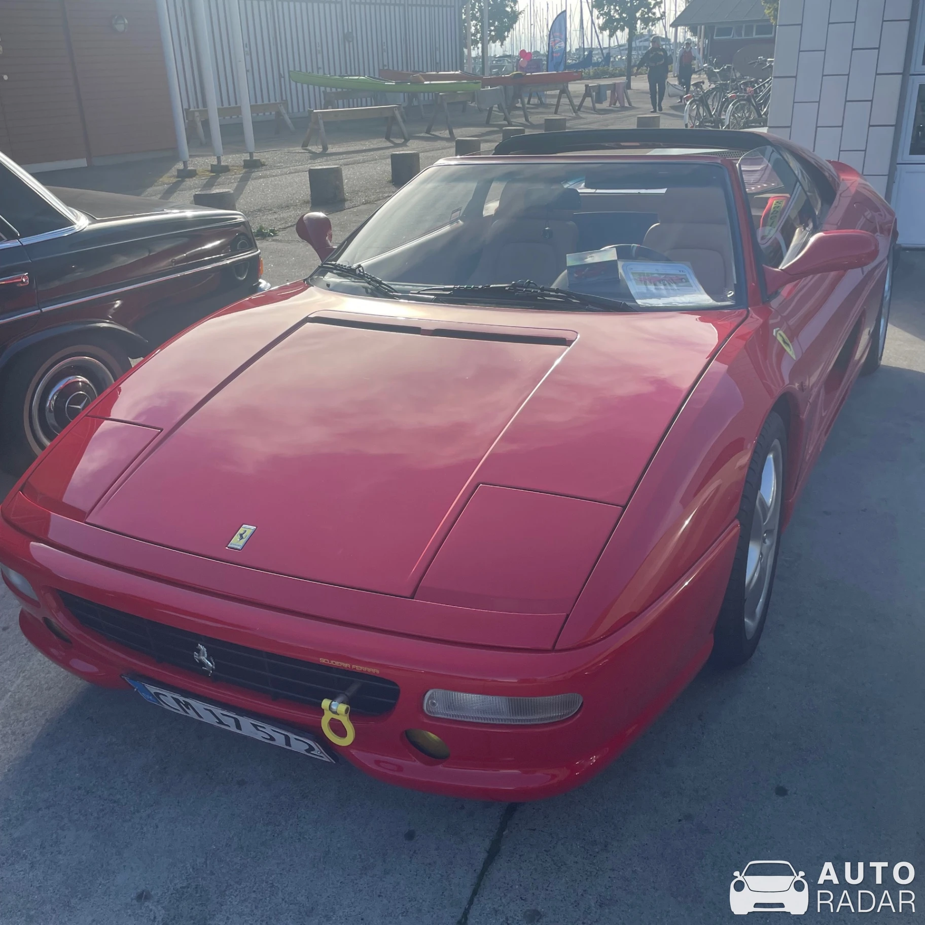 Ferrari F355 Spider spotted in Charlottenlund, Denmark