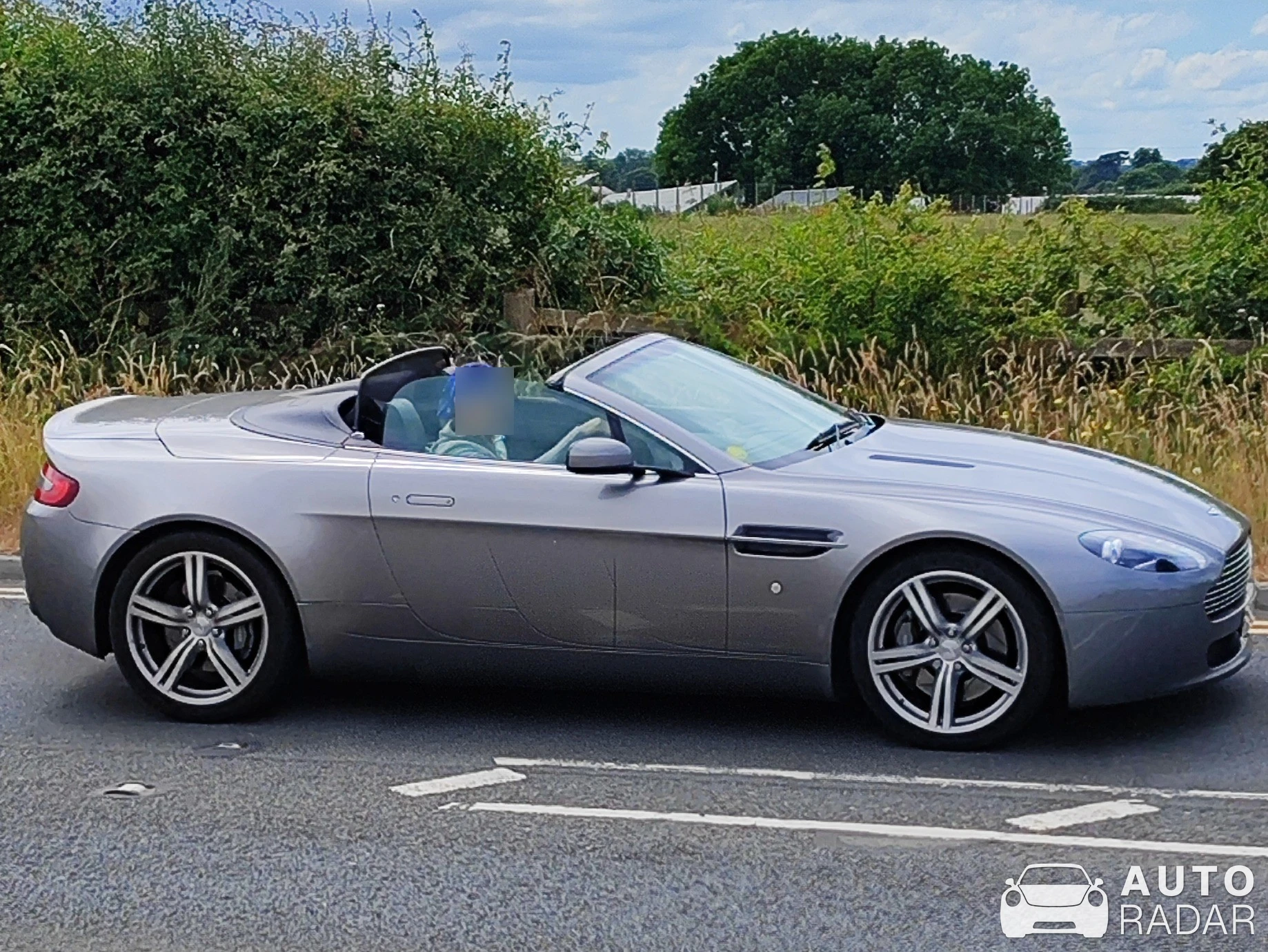 Aston Martin V8 Vantage Roadster spotted in Bournemouth, Christchurch and Poole, United Kingdom