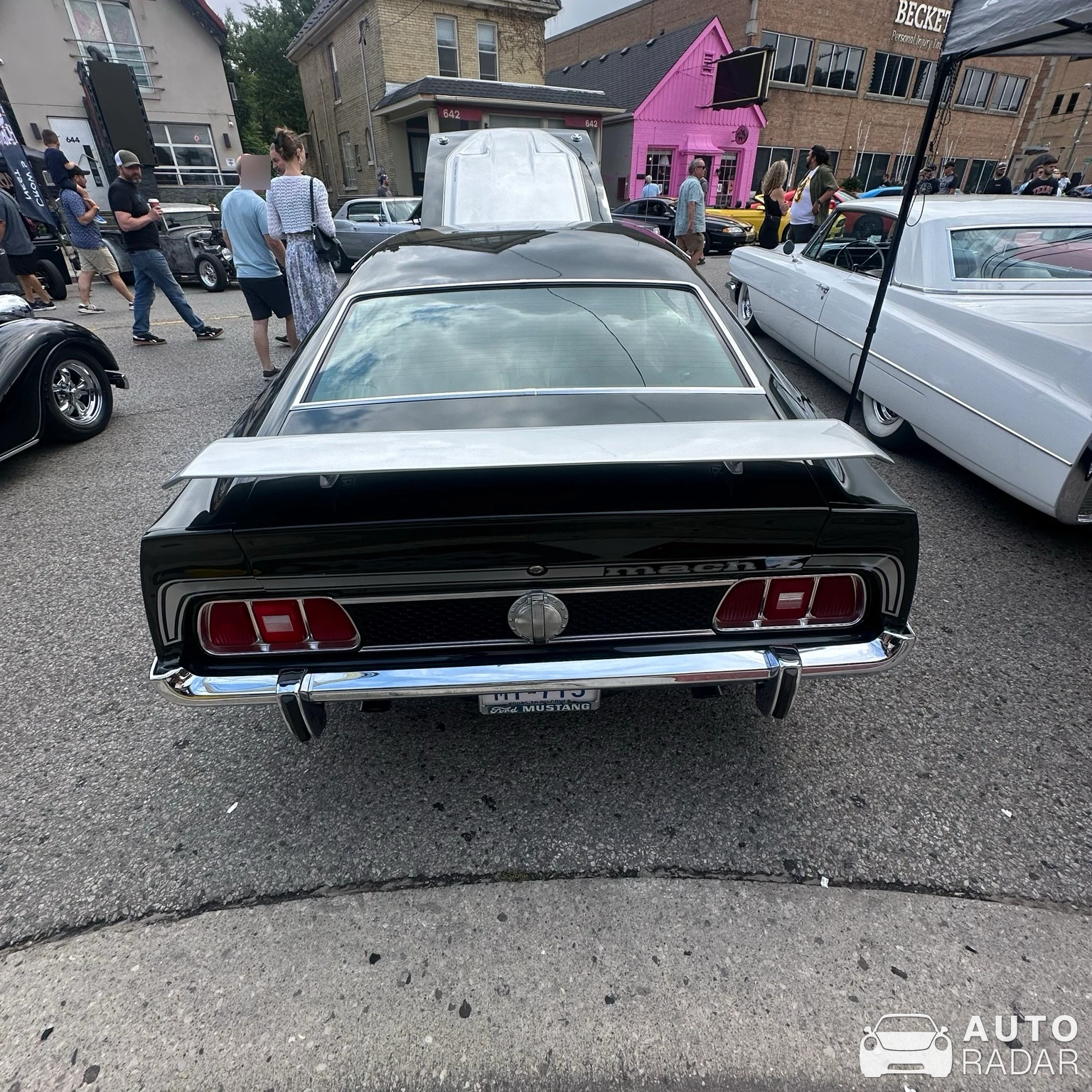 Ford Mustang Mach 1 1973 spotted in London