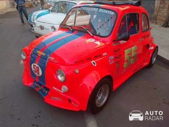 Abarth 595 spotted in Bitetto, Italy