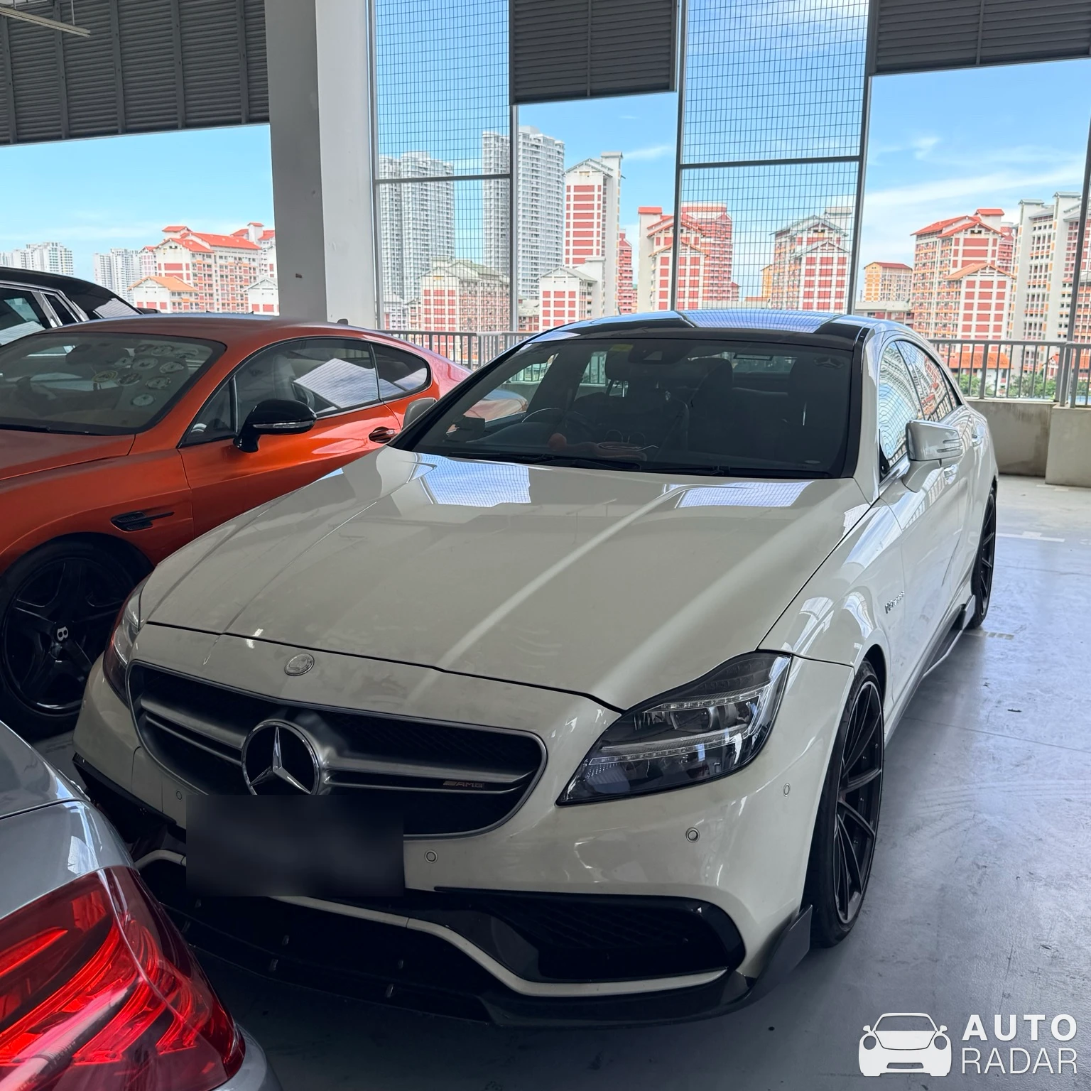 Mercedes-Benz CLS 63 S AMG C218 spotted in Singapore