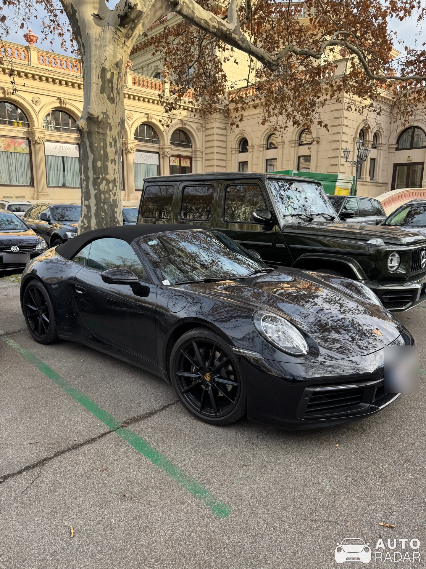 Porsche 992 Carrera Cabriolet MkI spotted in Wien, Austria