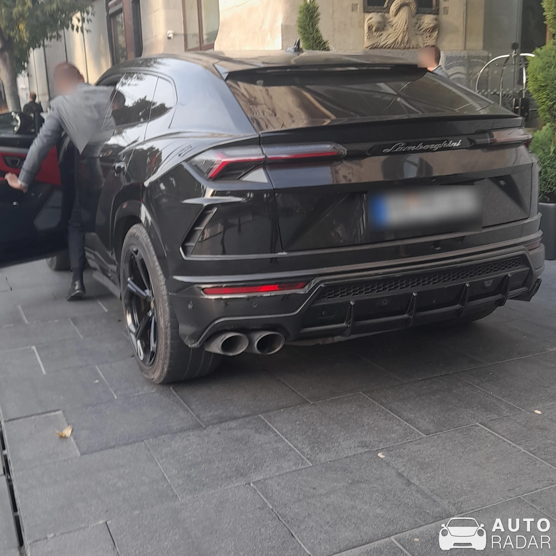 Lamborghini Urus spotted in Budapest, Magyarország