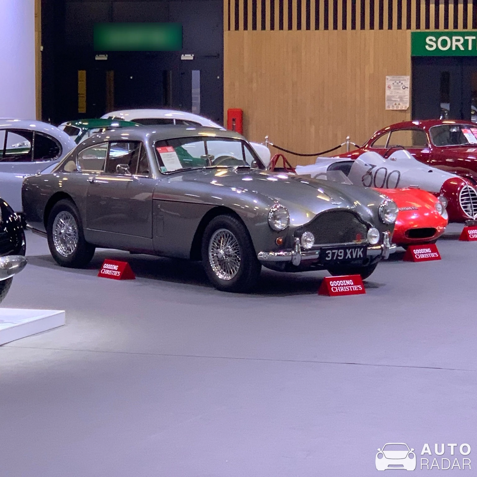 Aston Martin DB3 spotted in Colombes