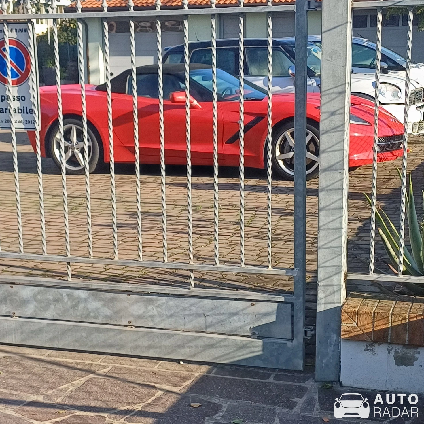 Chevrolet Corvette C7 Stingray Convertible spotted in Rimini, Italy