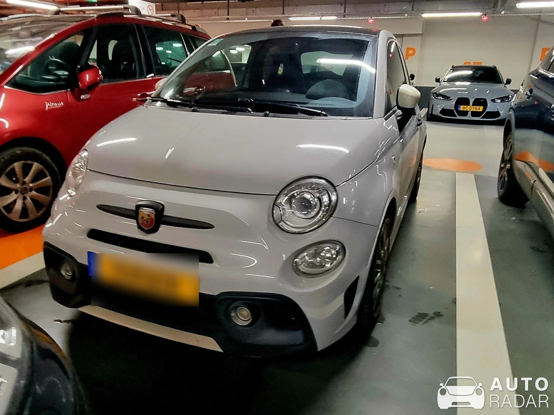 Abarth 595 spotted in Luxembourg, Luxembourg