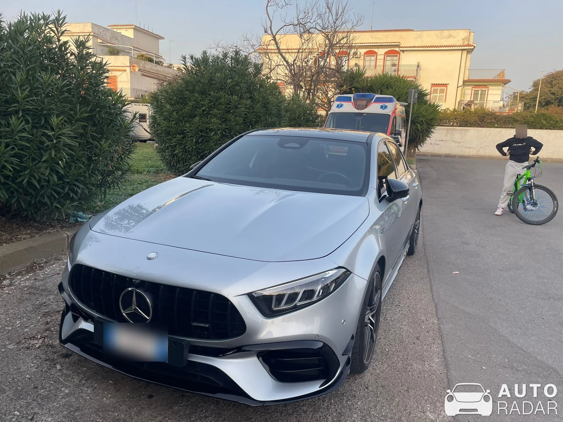 Mercedes-AMG GLA 45 S 4MATIC+ H247 2024 spotted in Ladispoli, Italy
