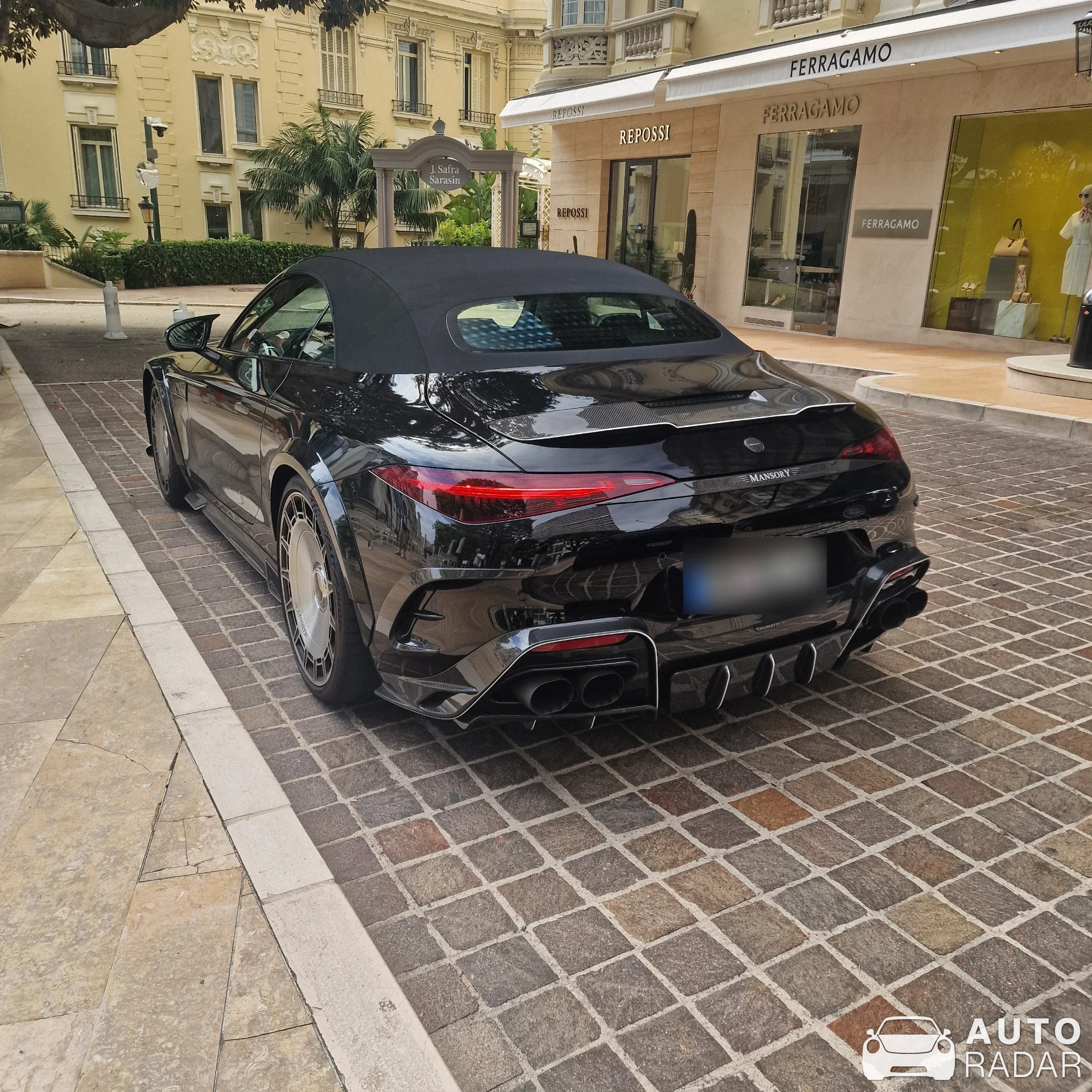 Mercedes-AMG SL 63 R232 Mansory spotted in Monaco