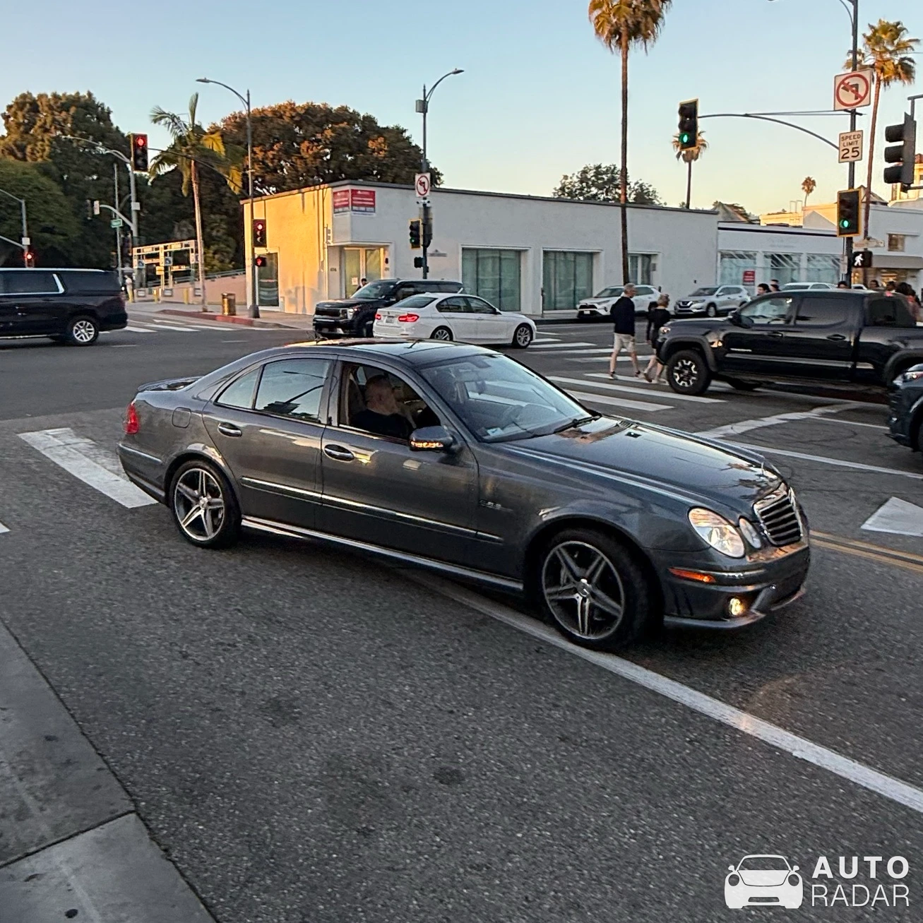 Mercedes-AMG E 63 W211 spotted in Beverly Hills