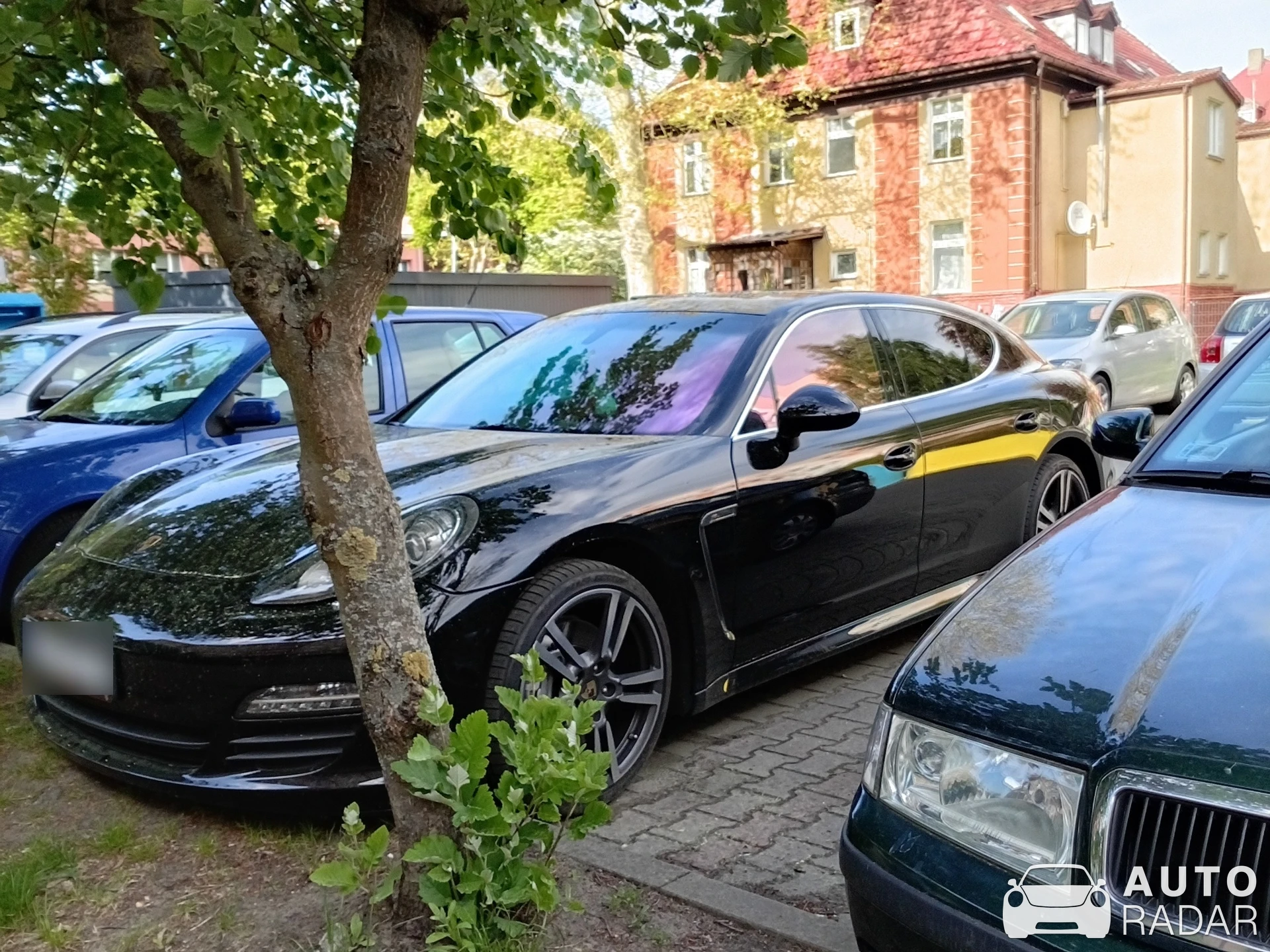 Porsche 970 Panamera 4S spotted in Dębno
