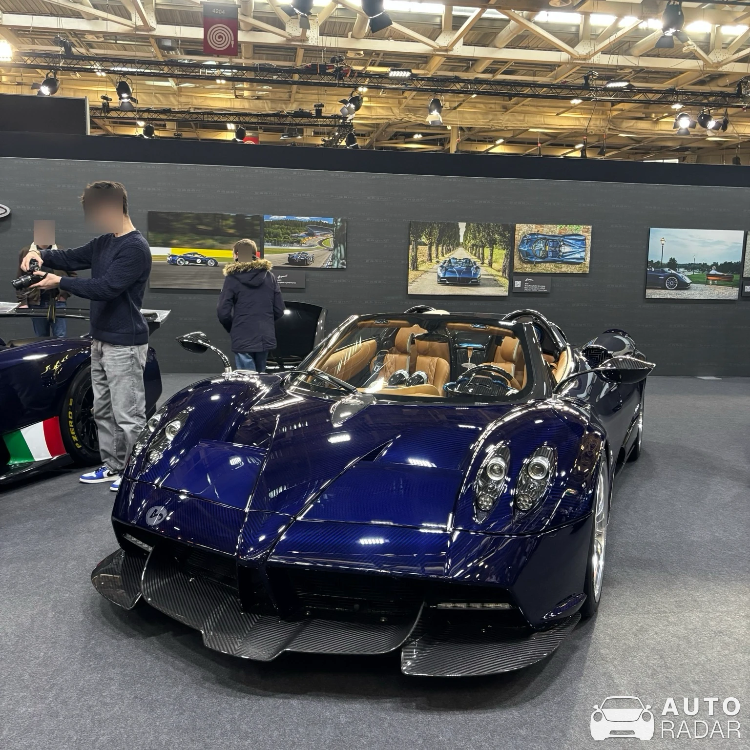 Pagani Huayra Roadster BC spotted in Paris, France