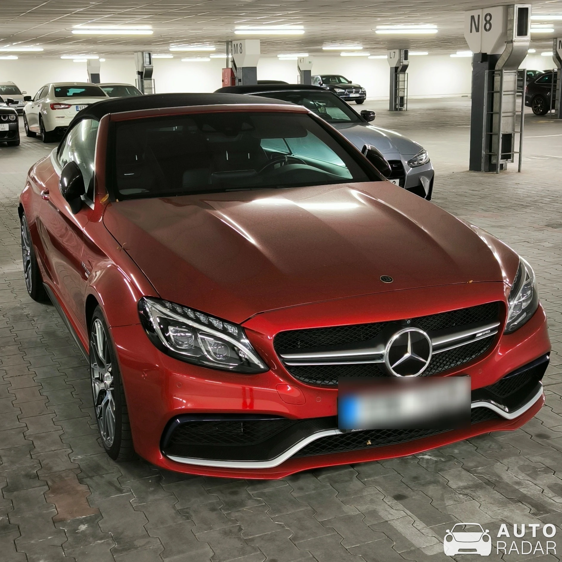 Mercedes-AMG C 63 S Convertible A205 spotted in Ostrava-jih, Czechia